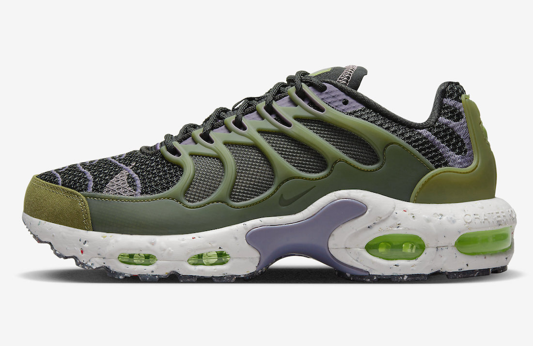 air max plus digi camo olive